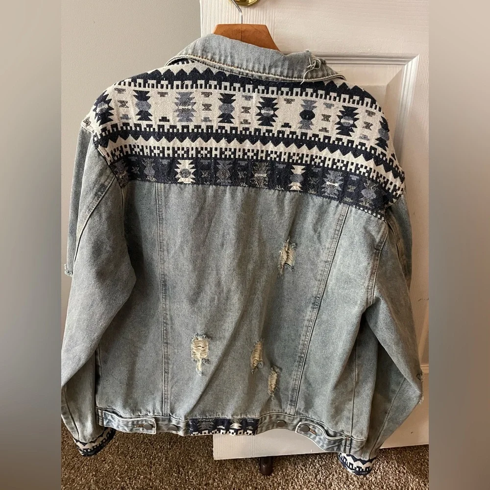 NWOT Jean jacket - Picture 2 of 6